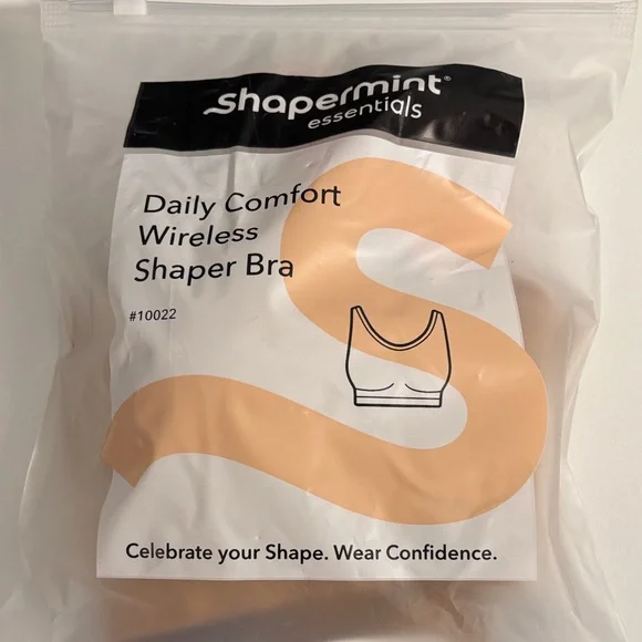 NWT Seamless Tan Wireless Shaping Bra - Picture 4 of 4